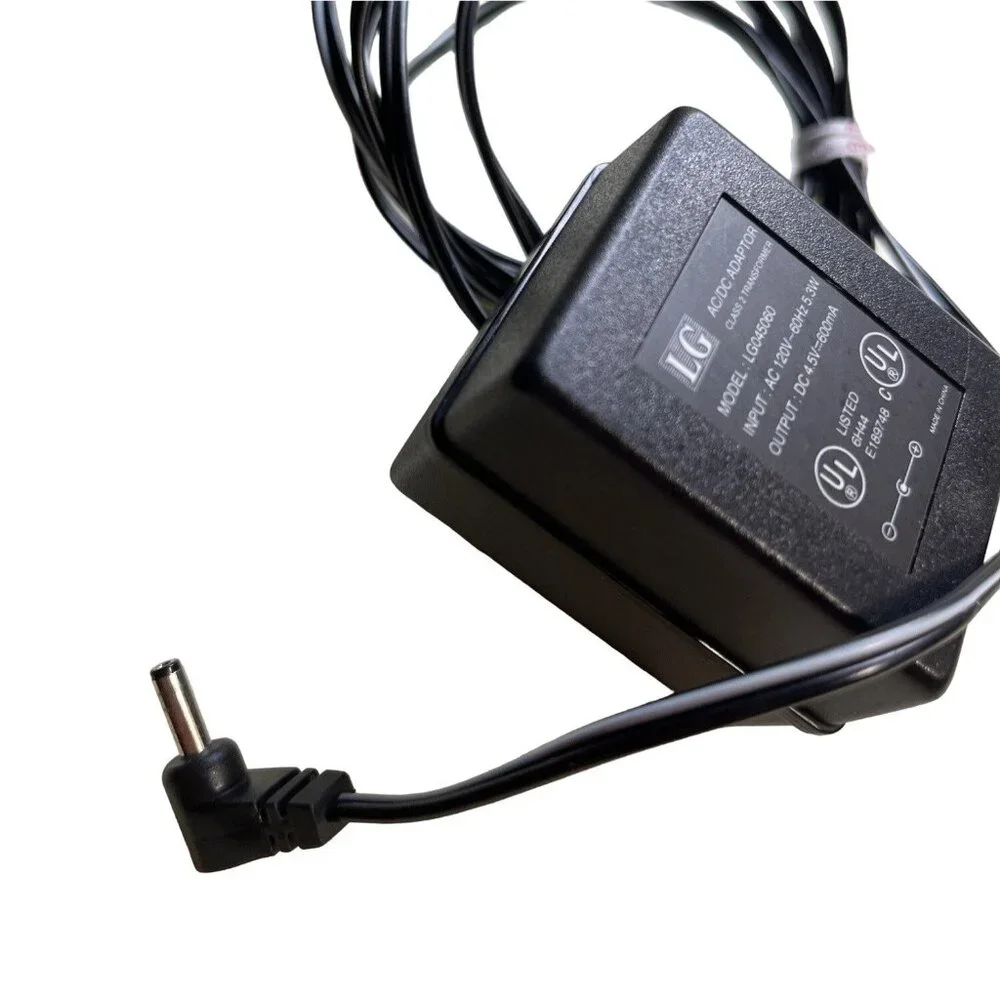 LG LG045060 AC DC Adapter 4.5V / 600mA Power Supply Charger Class 2 Transformer